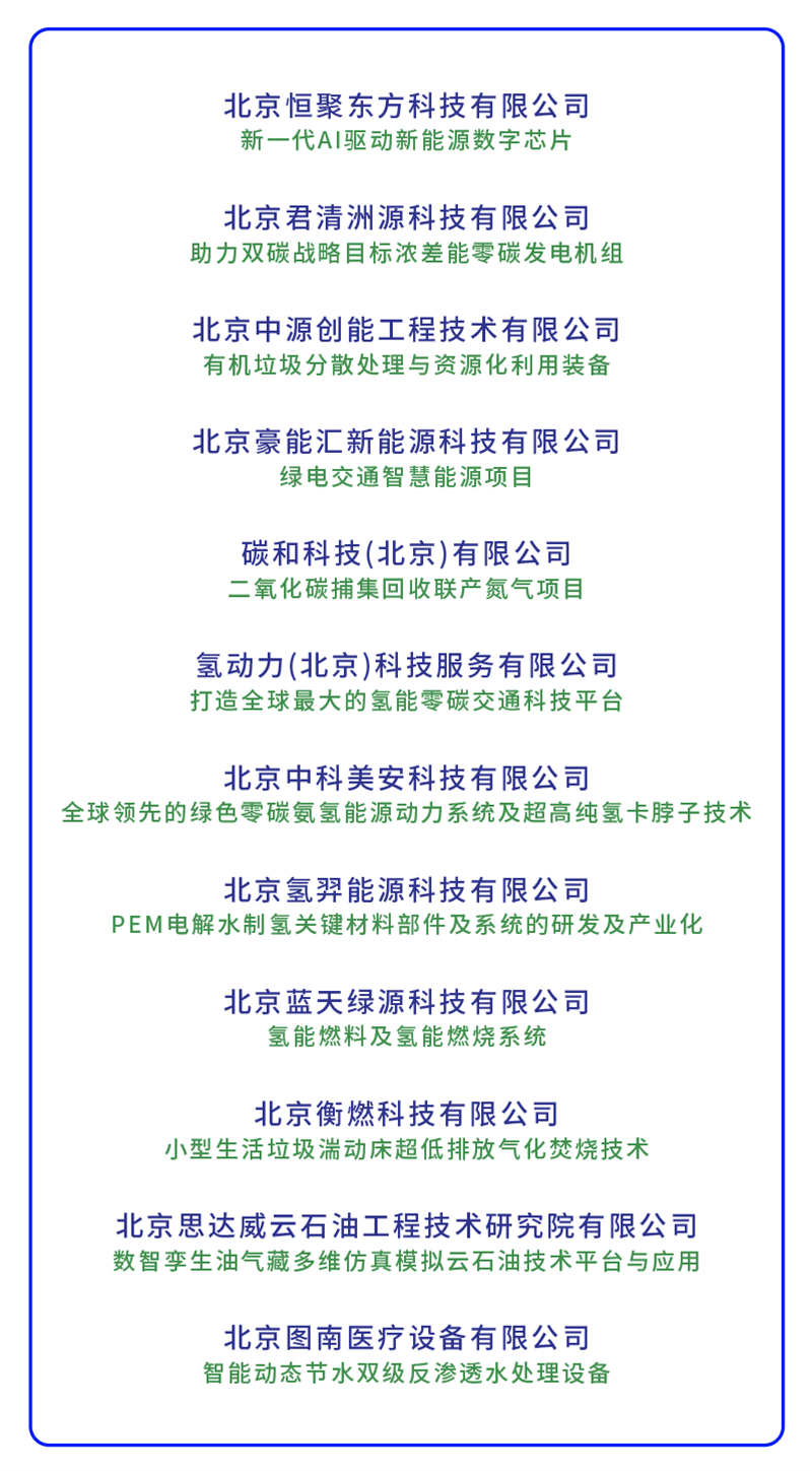 才聚“未來”精彩不斷，第十三屆中國創新創業大賽（北京賽區）新能源行業賽落幕